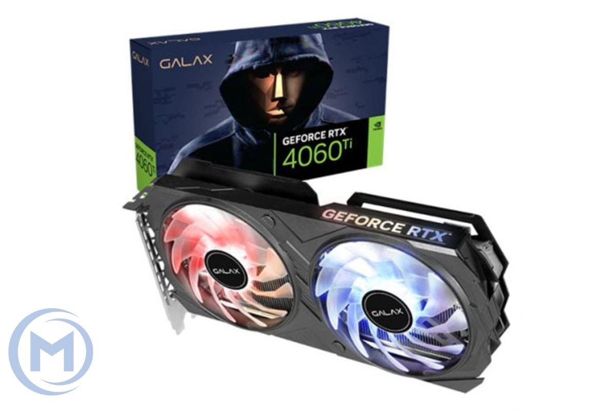 GALAX GeForce RTX4060Ti EX 1-Click OC 8GB GDDR6 128bit 2655Mhz/18000Mhz DUAL Fan RGB HDMI 3xDisplayPort [46ISL8MD8AEX]