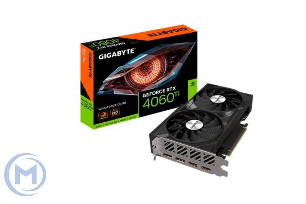             GEFORCE RTX4060 OC 8GB GDDR6 128bit 2475Mhz 2xDP 2xHDMI GIGABYTE GV-N4060WF2OC-8GD