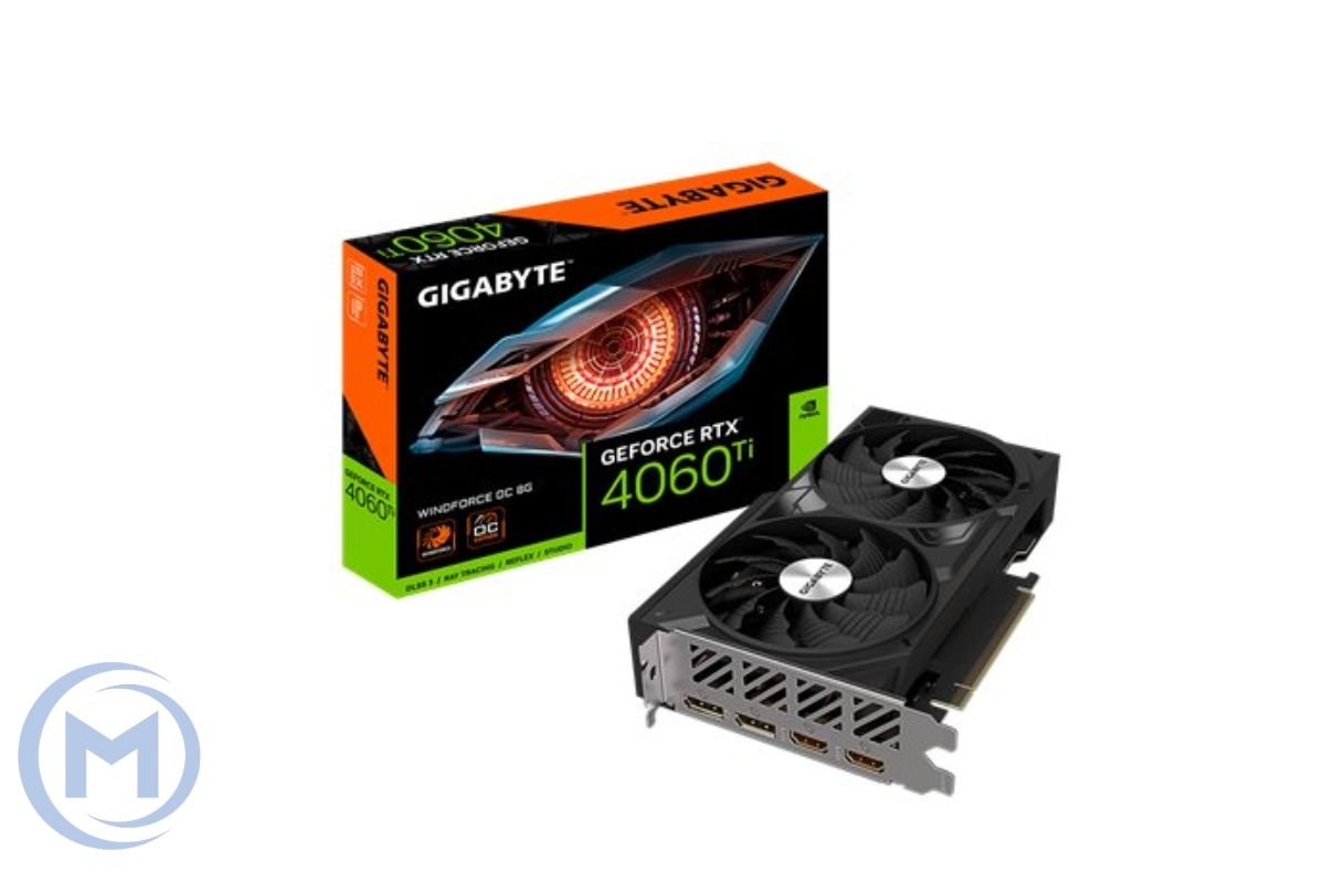             GEFORCE RTX4060Ti OC 8GB GDDR6 128bit 2550Mhz 2xDP 2xHDMI GIGABYTE GV-N406TWF2OC-8GD