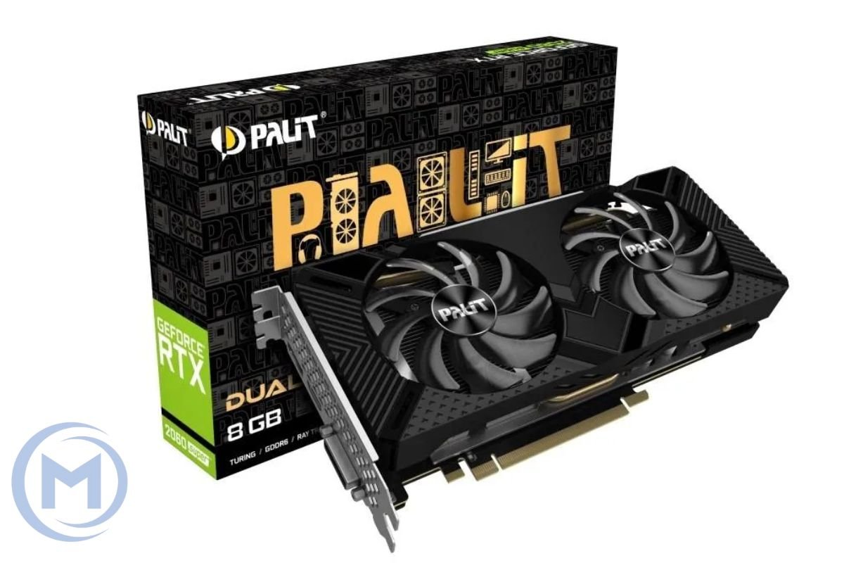PALIT GeForce RTX2060 SUPER DUAL 8GB GDDR6 256bit 1650MHz 14000MHz DUAL Fan, Dual-Link -DVI, DisplayPort, HDMI, HDCP, [NE6206S018P2-1160A]