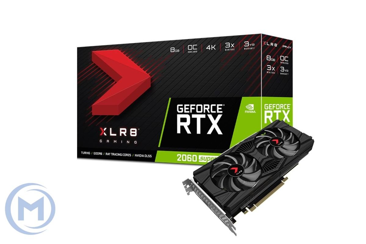 PNY GeForce RTX2060 XLR8 OC 6GB GDDR6 192bit 1680Mhz 14000Mhz DUAL Fan, 4K, 3 DisplayPort 1.4, 1 HDMI 2.0b, [VCG20606DF2MPB-0]
