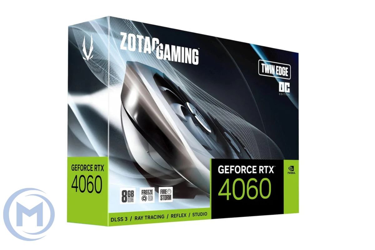 Видеокарта RTX 4060 ZOTAC GAMING GeForce RTX 4060 Twin Edge 8GB GDDR6, Engine clock 2460MHz, Memory clock 17000MHz, 128Bit, 3xDP, HDMI [ZT-D40600E-10M]
