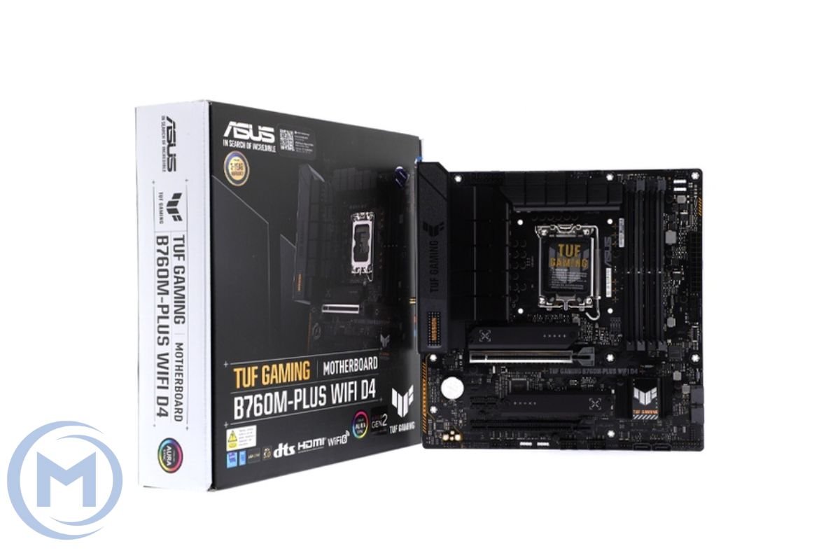             MB LGA1700 ASUS TUF GAMING B760M-PLUS,4xDDR5,15xUSB,mATX,M.2, 2PCIe16x,PCIe1x, HDMI, DP
