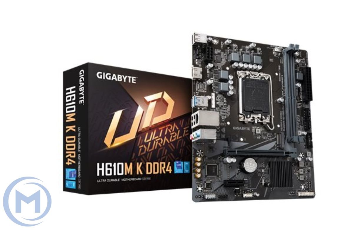             MB LGA1700 GIGABYTE H610M K DDR4,2xDDR4,12xUSB,2xSATAIII,mATX,M.2,PCIe16x, PCIe1x, HDMI