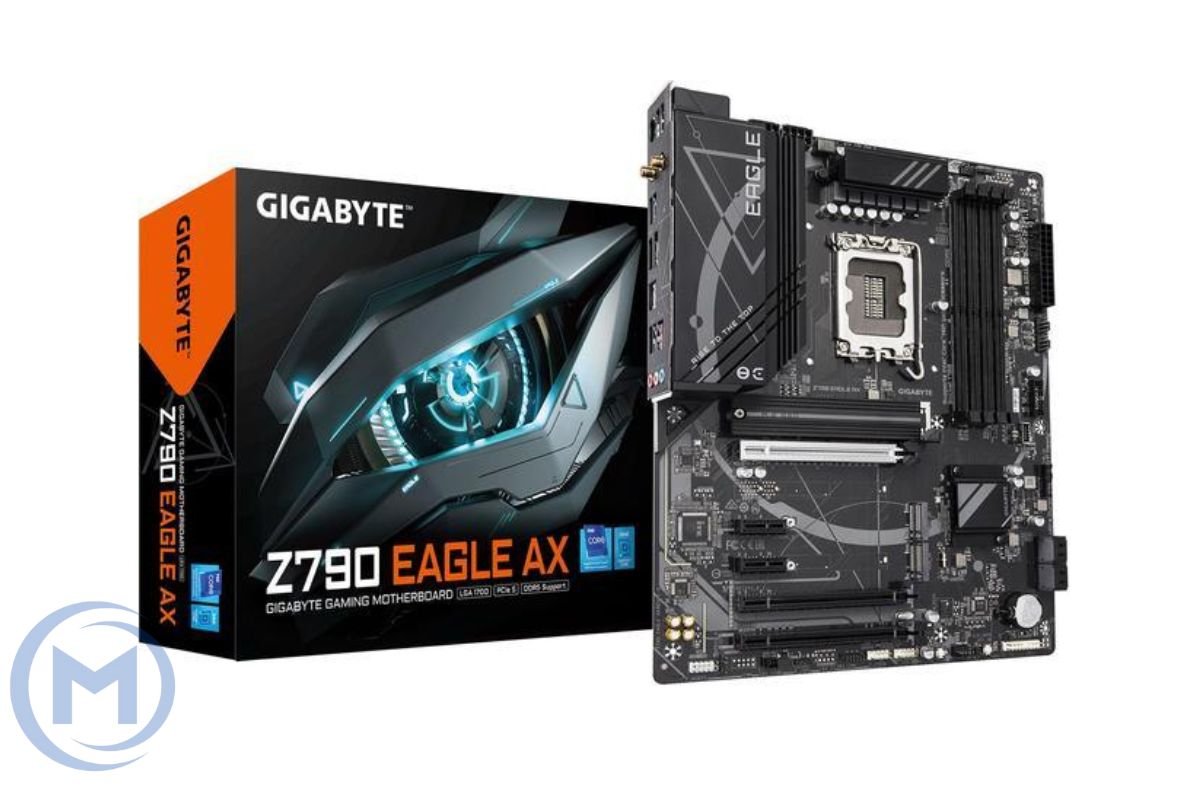             MB LGA1700 GIGABYTE Z790 EAGLE AX,4xDDR5,13xUSB,ATX,M.2,3PCIe16x,2PCIe1x HDMI,DP,Type-C,WiFi