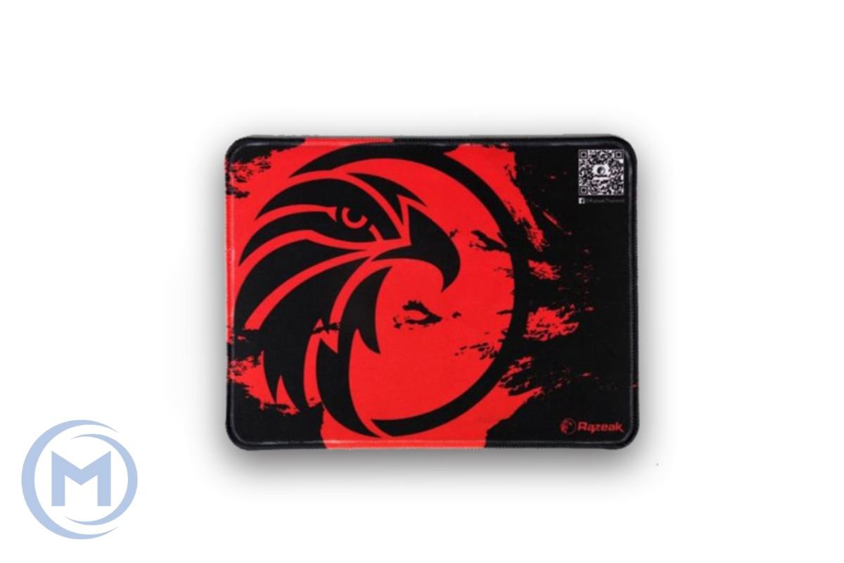             RAZEAK RP-01 GAMING MOUSE PAD 280X240X3mm BLACK/RED