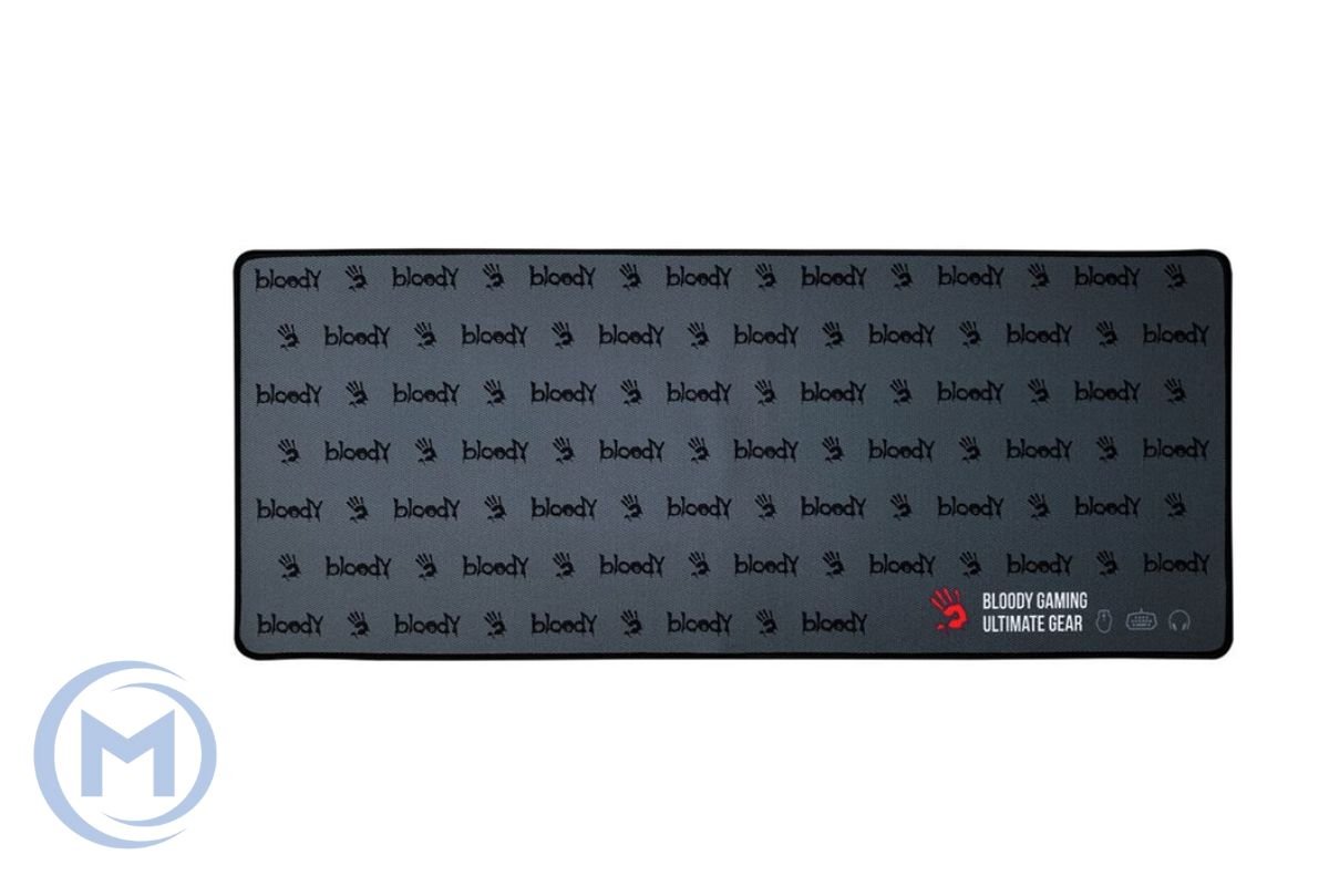 Коврик для мышки игровой A4tech Bloody BP30L гладкий, не скользит, тонкая прошивка краев, 750x300x3 mm