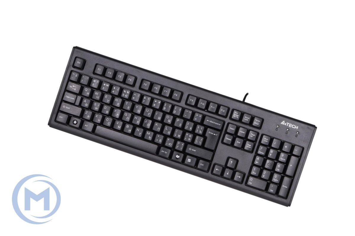 A4TECH KM-720 FN-KEY MULTIMEDIA KEYBOARD USB BLACK US+RUSSIAN