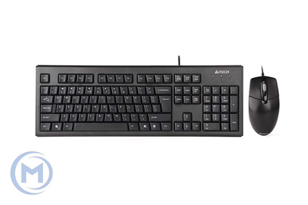 A4TECH KR-8372 (KR-83+OP-720) KEYBOARD+MOUSE SET USB BLACK US+RUSSIAN