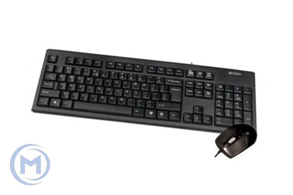 A4TECH KR-9276 (KR-92+OP-760) KEYBOARD+MOUSE SET USB BLACK US+RUSSIAN