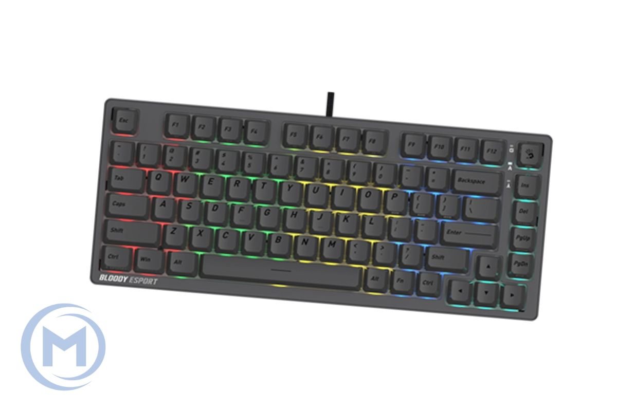 A4TECH BLOODY LK72R ESPORTS LIGHT STRIKE GAMING MECHANICAL RGB KEYBOARD USB US+RUSSIAN