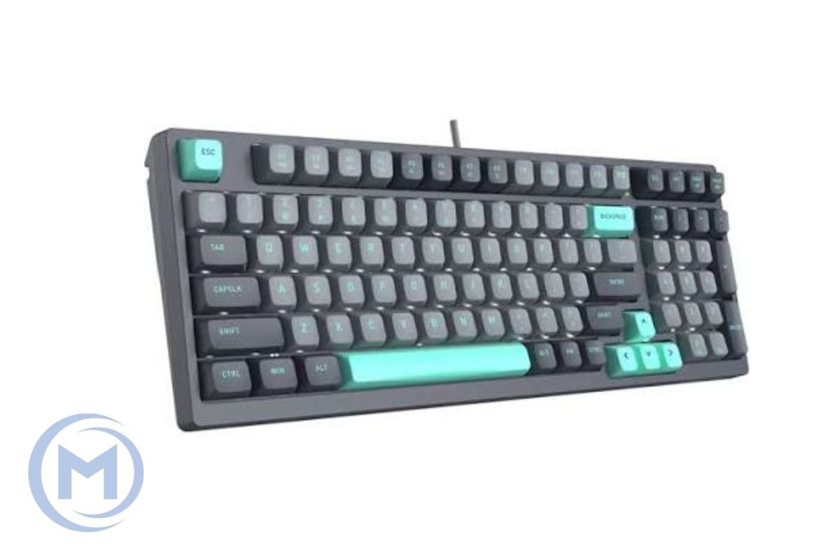 A4TECH FSTYLER FS300 MECHANICAL HOT-SWAPPABLE SWITCH KEYBOARD USB PANDA ROCK CLIMBING US+RU