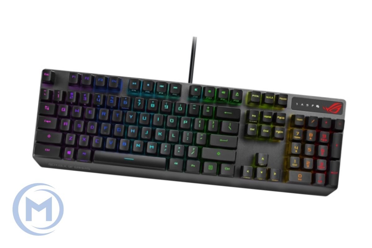 ASUS XA05 ROG STRIX SCOPE RX/RD/RU RGB GAMING MECHANICAL KEYBOARD BACKLIGHT ROG NX RED US/RU