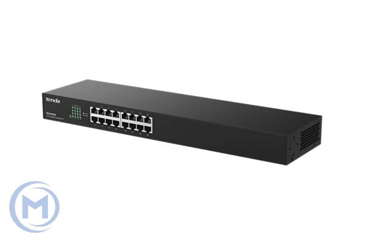             HUB Switch  Tenda TEG1016G 16port 10/100/1000M Gigabit 19" Rackmount Metal case