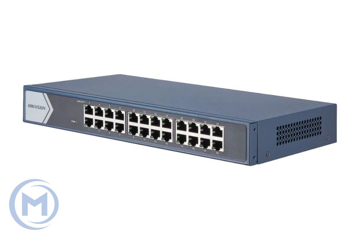             HUB Switch HIKVISION DS-3E0524-E(STD)  24-port 10/100/1000Mbps Metal