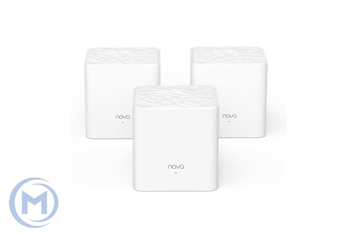             Wireless   Mesh Wi-Fi System Tenda NOVA MW3(3-pack) AC1200M 867Mbps on 5GHz,300Mbps on 2.4GHz 300м2