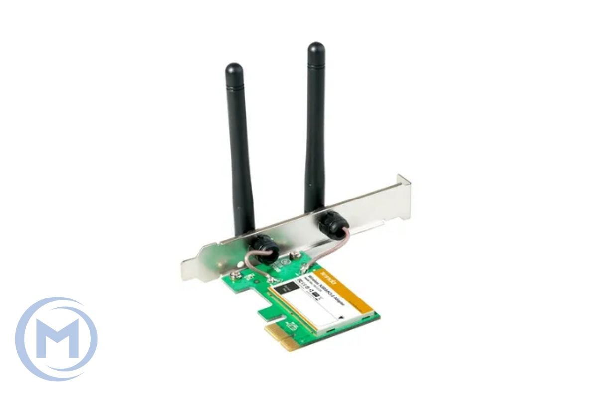             Wireless Adapter Tenda W322E PCI Express 300Mbps Wireless Adapter 2*2.2dBi Antenna