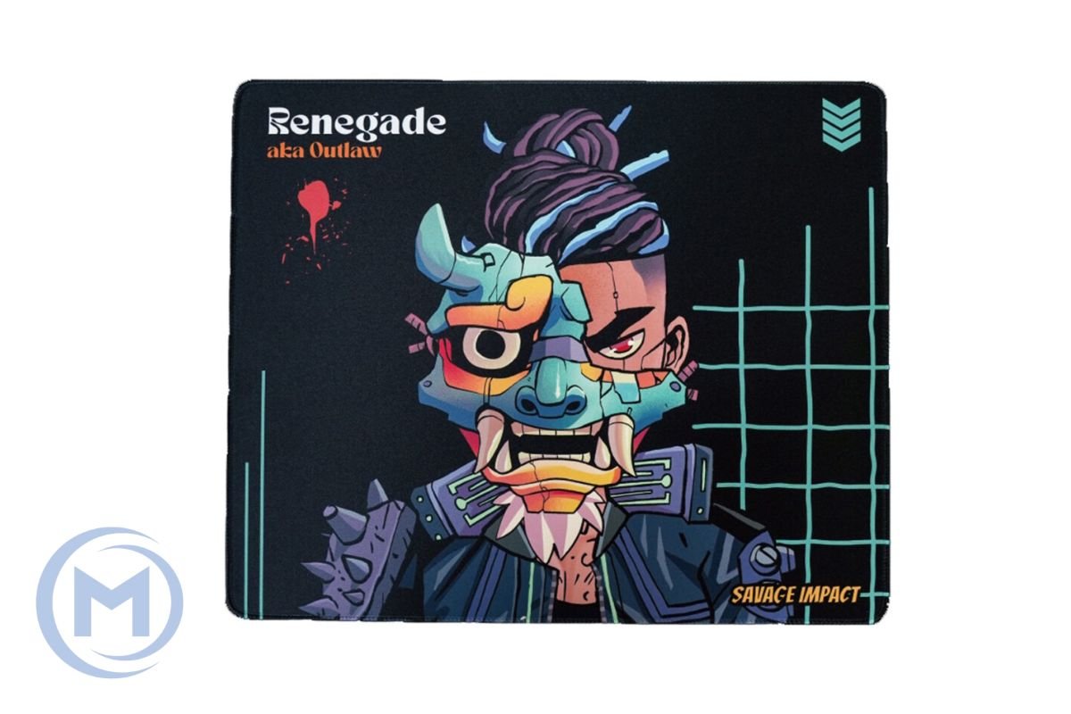 A4TECH BLOODY SAVAGE IMPACT BP-45 RENEGADE MIDNIGHT ELITE PRECISION GAMING MOUSE PAD (450x400x5mm)