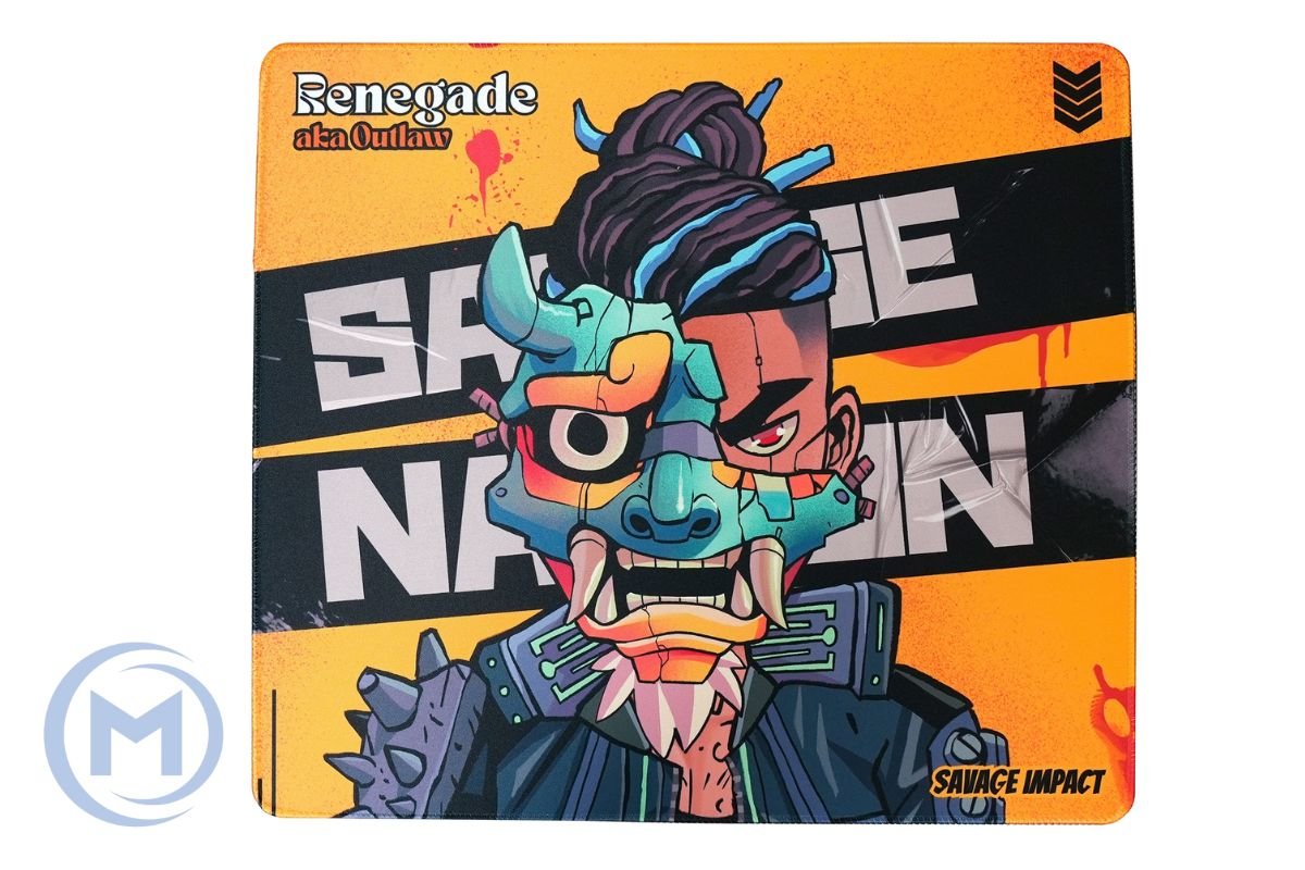 A4TECH BLOODY SAVAGE IMPACT SI-45 RENEGADE SUNSET ELITE PRECISION GAMING MOUSE PAD (450x400x4mm)