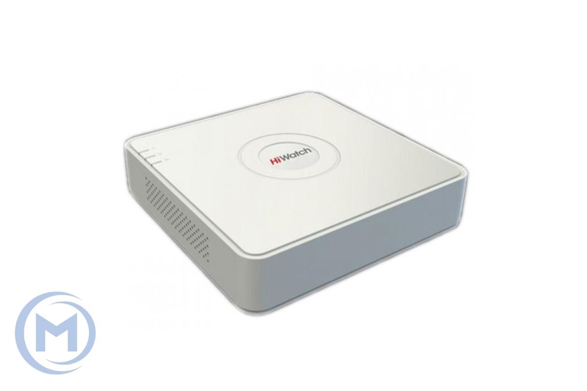                     HDVR HIWATCH DS-H104UA (1ch/8MP,4ch/5MP,4+4 IP/8MP,1HDD upto 6TB,H.265,AoC)