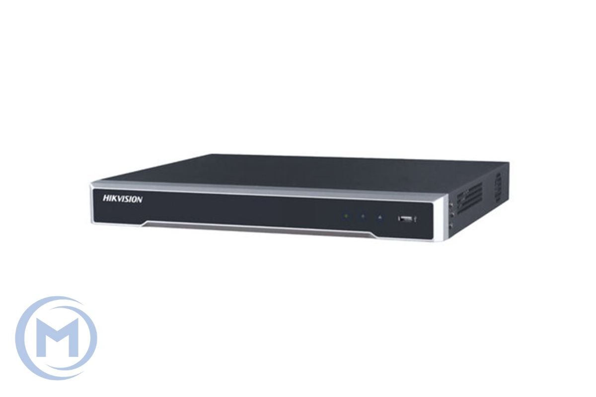                     NVR HIKVISION DS-7632NI-K2(O-STD)(256mbps,32 IP,2ch/8MP,8ch/1080P,2HDD upto 10TB,H.265)