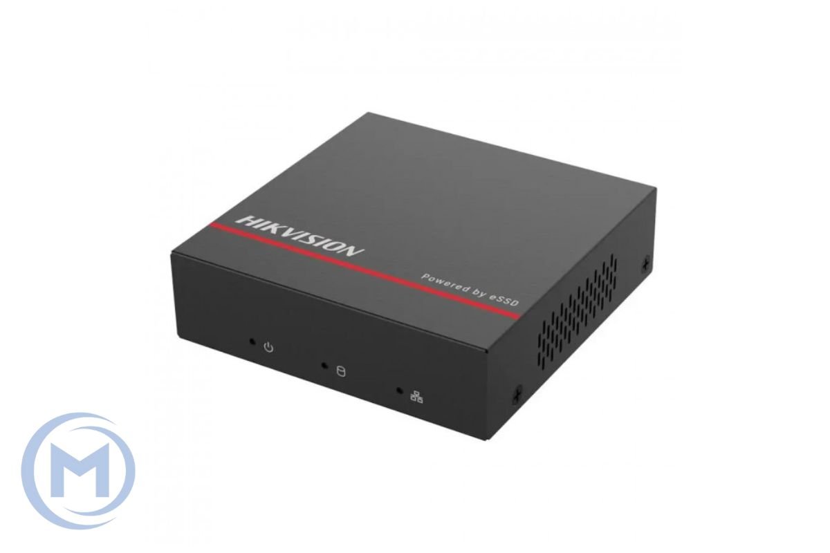                     NVR HIKVISION DS-E04NI-Q1(O-STD)(40mbps,4 IP,2ch/4MP,4ch@1080P,build-in SSD 1TB,H.265)