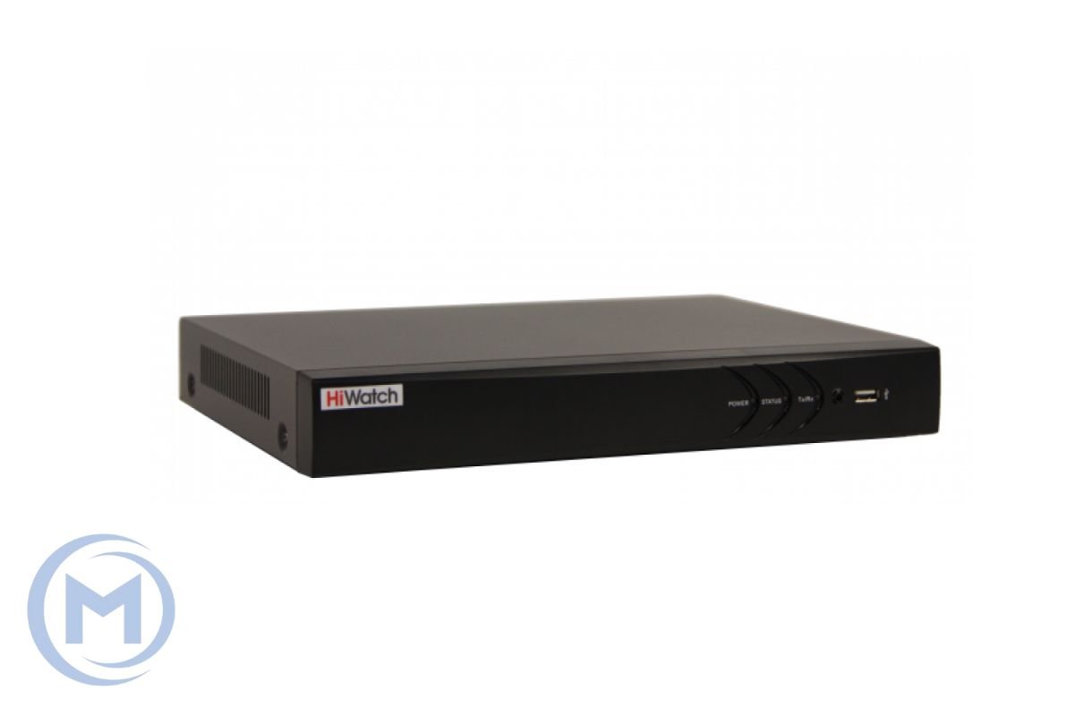                     NVR HIWATCH DS-N308(D) (80mbps,8 IP,1ch/8MP,4ch@1080P,1HDD upto 6TB,GLAN,H.265)