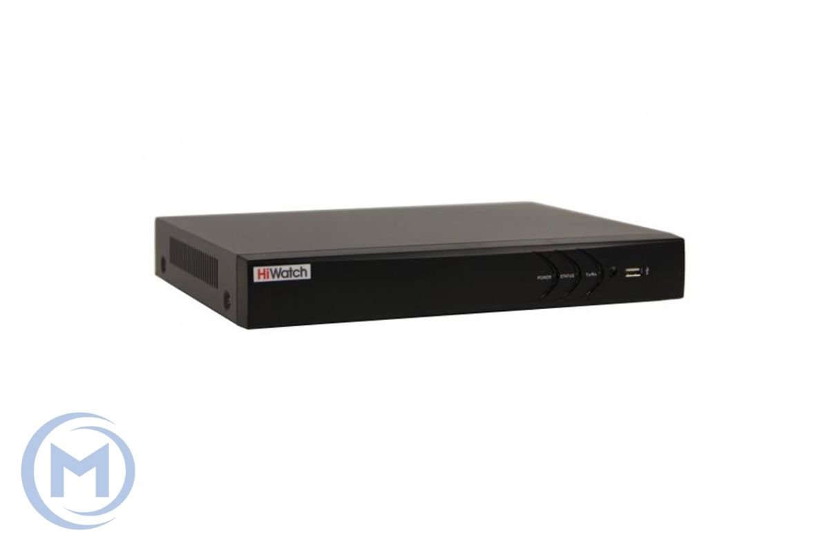                    NVR HIWATCH DS-N308P(C) (80mbps,8 IP,1ch/8MP,4ch@1080P,8PoE,1HDD upto 6TB,GLAN,H.265)