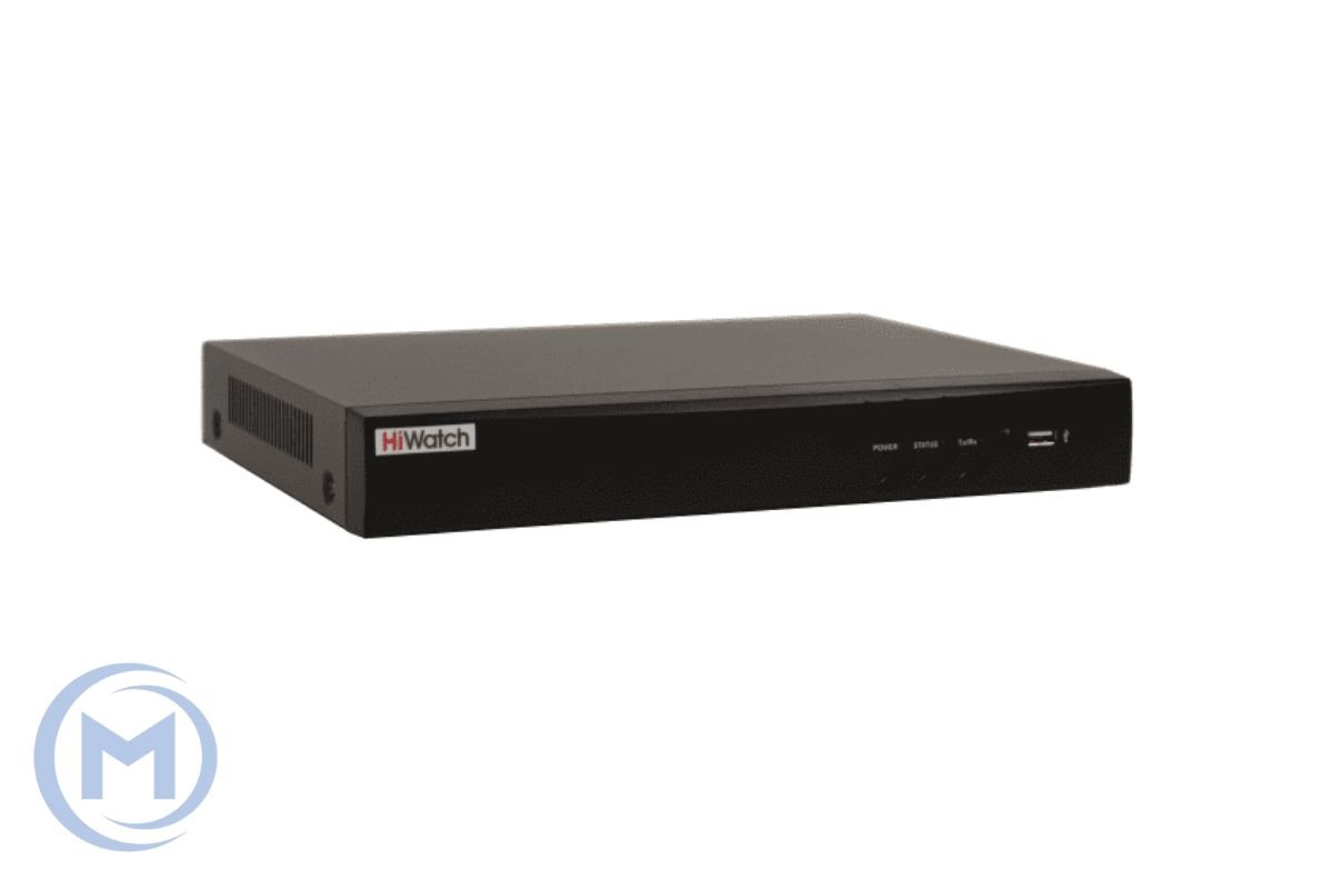                     NVR HIWATCH DS-N316(D) (80mbps,16 IP,1ch/8MP,4ch@1080P,1HDD upto 6TB,GLAN,H.265)