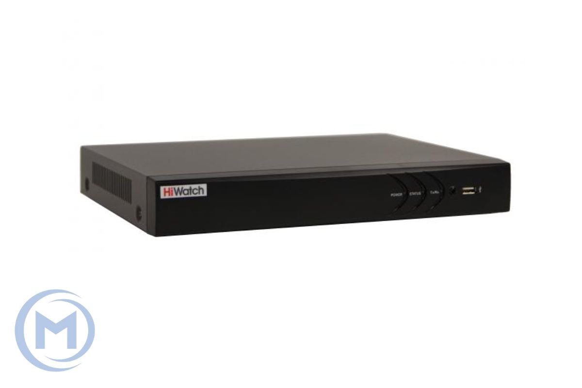                     NVR HIWATCH DS-N316/2(C) (80mbps,16 IP,1ch/8MP,4ch@1080P,2HDD upto 6TB,GLAN,H.265)