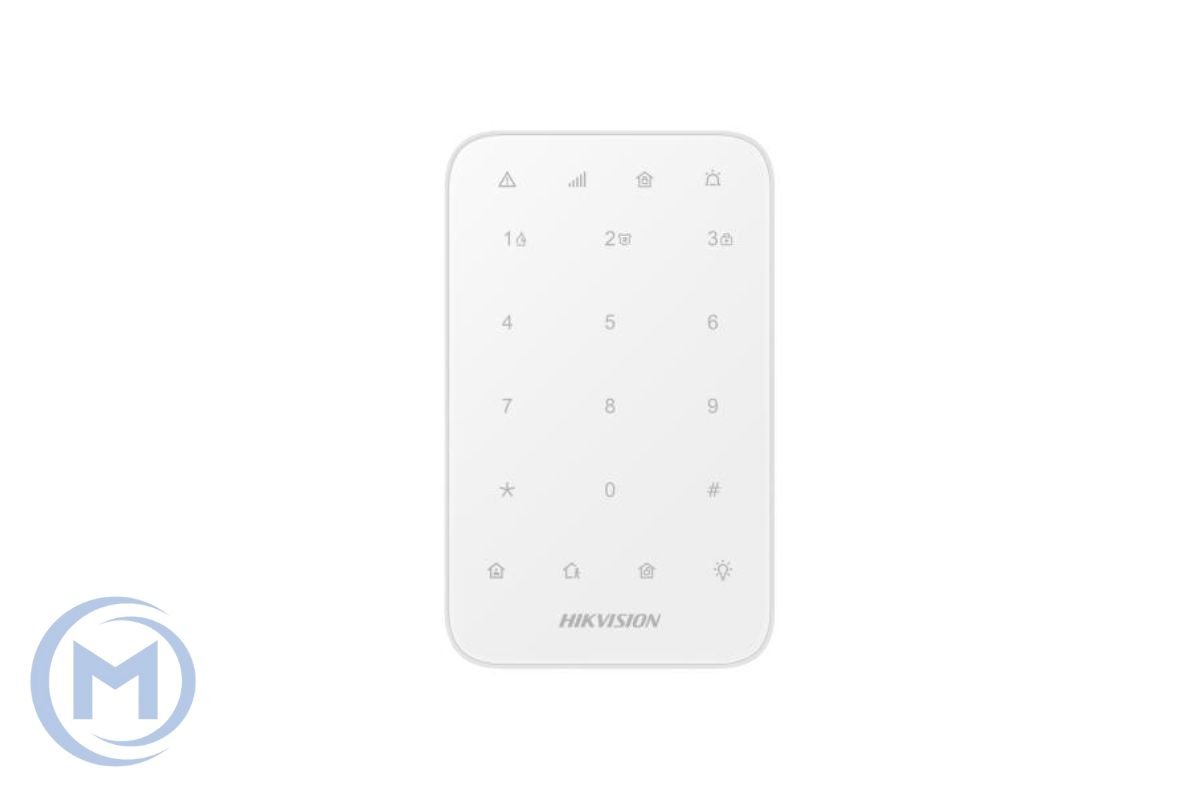                 HIKVISION AX PRO DS-PK1-E-WB клавиатура охранной панели беспроводная