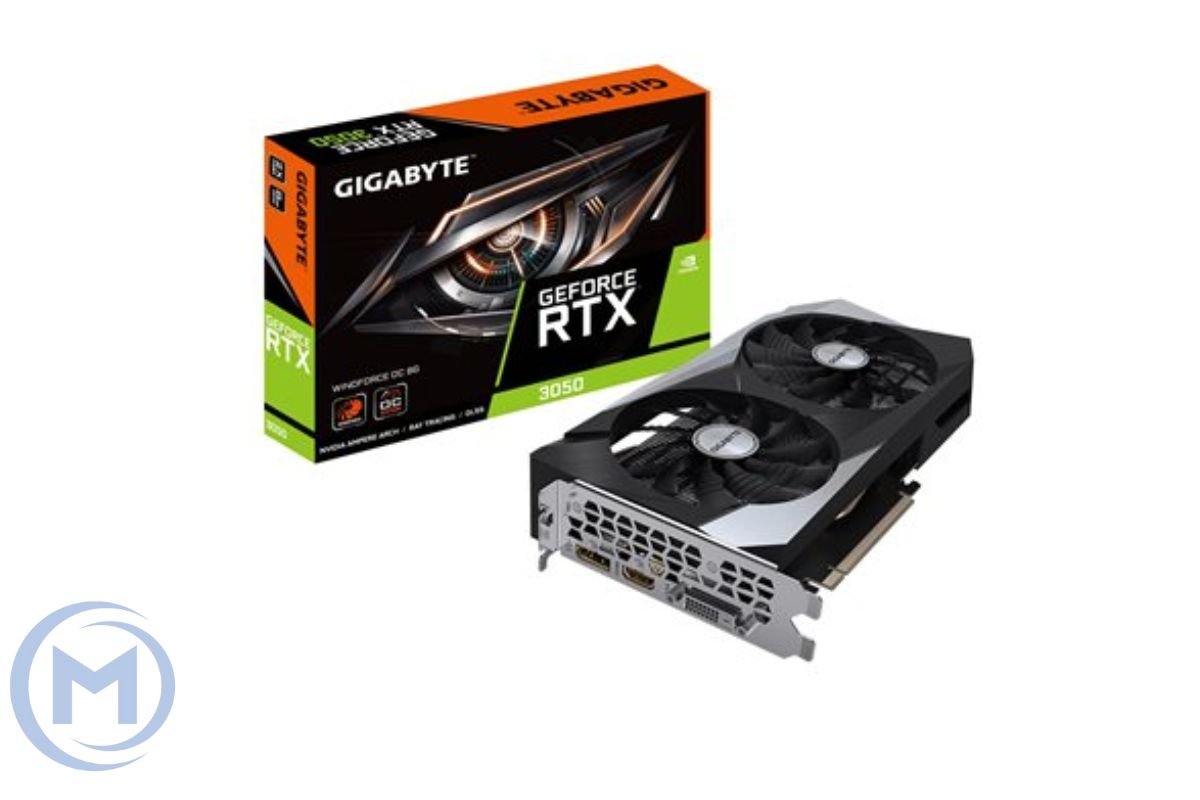             GEFORCE RTX3050 6GB GDDR6 96bit 1477Mhz 2xDP 2xHDMI GIGABYTE GV-N3050WF2OC-6GD