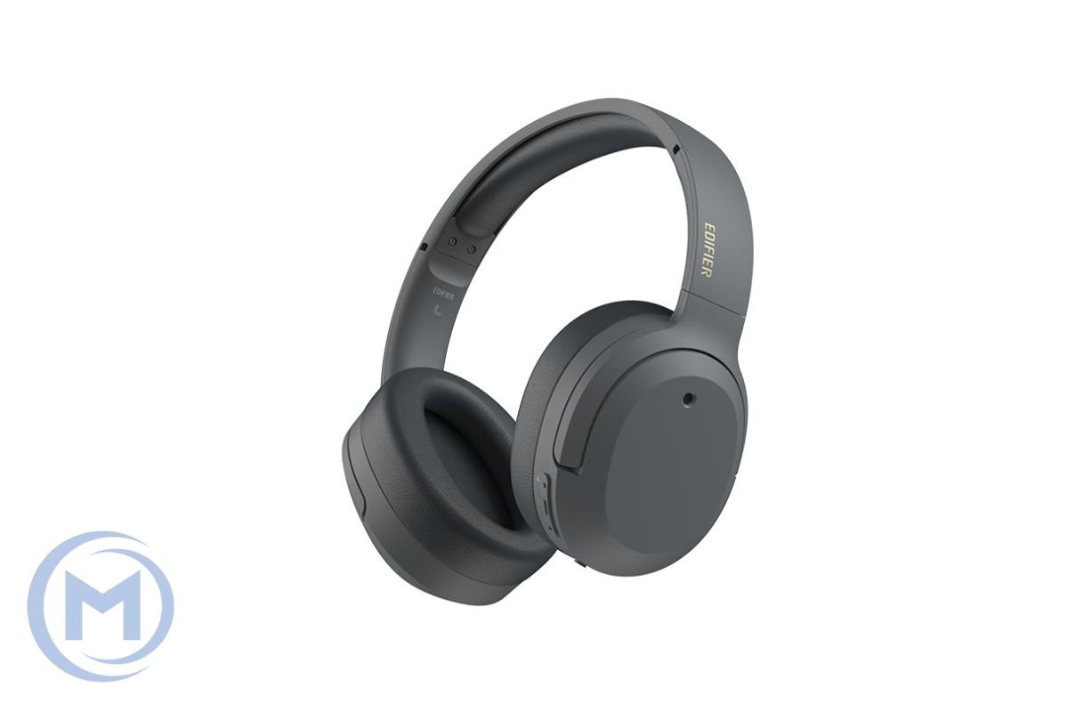 Наушники с микрофоном Edifier W820NB Plus Bluetooth 5.2, Микрофон, Шумоподавление (ANC), USB-TypeC, Время работы до 49 ч, 20 Гц-40 кГц, 91 дБ, Черный