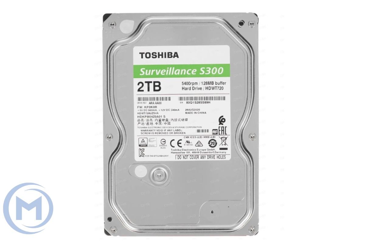 Жесткий диск HDD 2TB, Toshiba, 7200rpm, 64MB Cache, SATA III [DT01ACA200]