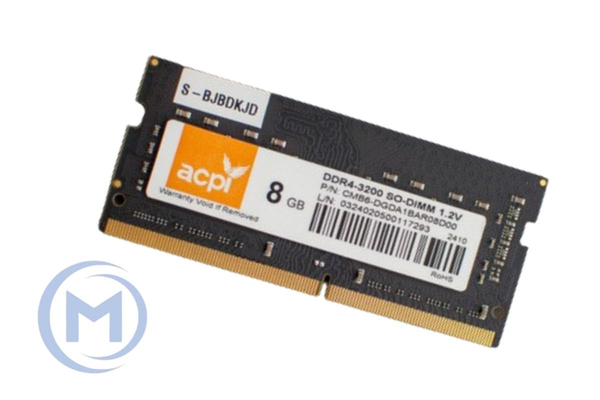 SODIMM DDR4 8GB PC-25600 (3200MHz) ACPI
