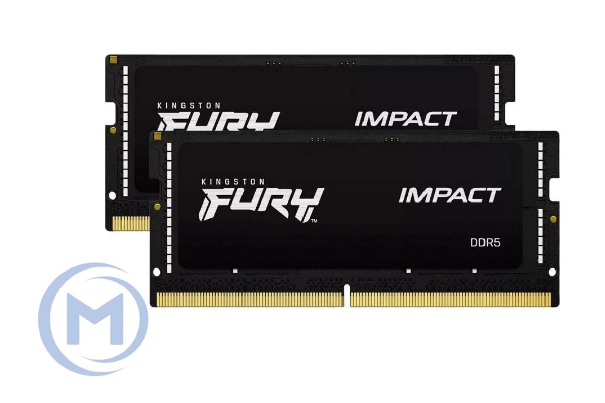 SODIMM DDR5 32GB (16GBx2) PC-48000 (6000MHz) KINGSTON FURY IMPACT KF560S38IBK2-32