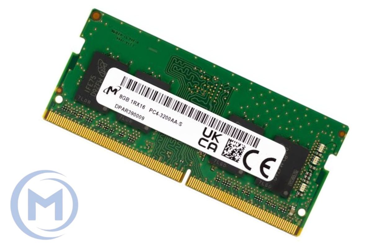 SODIMM DDR4 8GB PC4 (3200MHz) 1.2V, Micron OEM