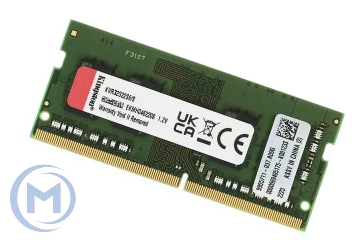 SODIMM DDR4 8GB PC4 (3200MHz) 1.2V, Kingston [KVR32S22S6/8]