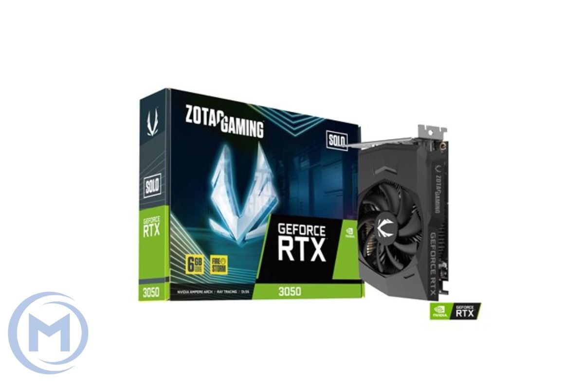Видеокарта RTX 3050 ZOTAC GAMING GEFORCE RTX 3050 ECO 8GB GDDR6, Engine clock 1777MHz, Memory clock 14Gbps, 128Bit, 3xDP, HDMI [ZT-A30500K-10M]