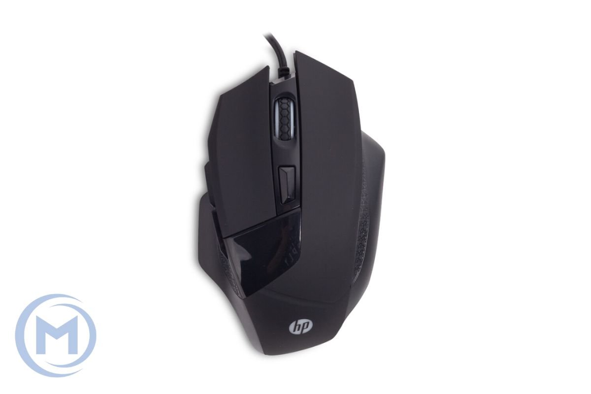 Компьютерная мышь HP G200, Игровая, Оптическая, Проводная, 4000 dpi, Длина кабеля 1,8 метра, RGB, Чёрный