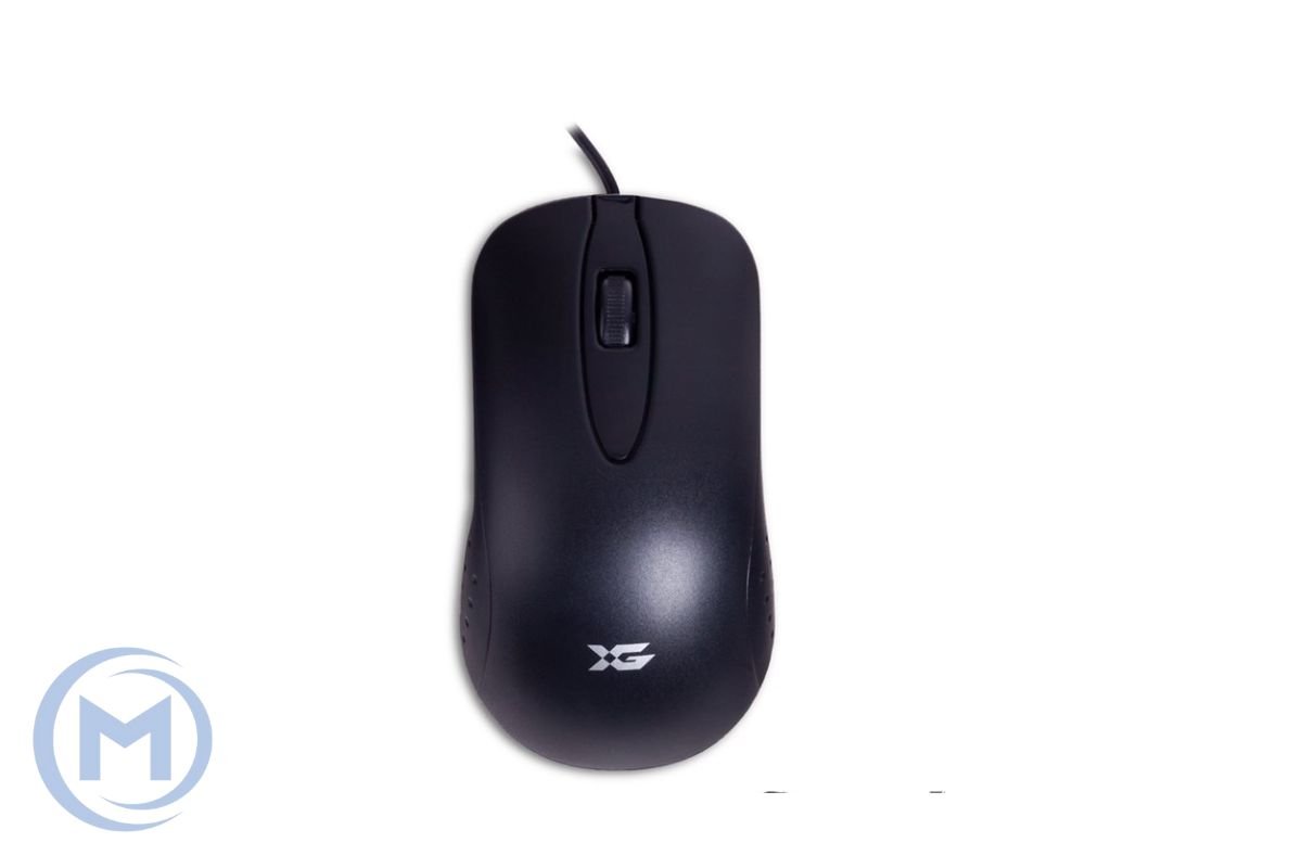 Компьютерная мышь X-Game XM-880OUB, Оптическая, 800dpi, USB, Длина кабеля 1,35 метра, Чёрный