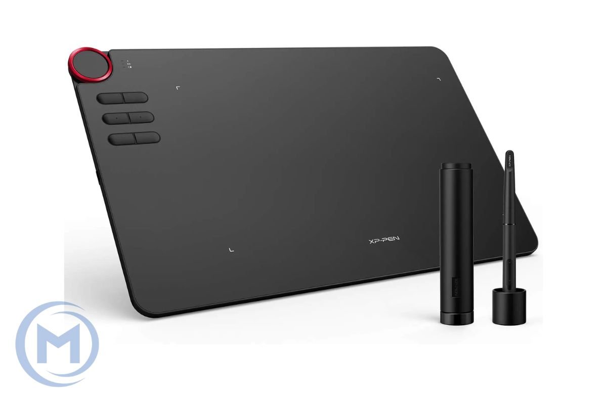 Графический планшет XP-Pen Deco 03, Разрешение 5080 lpi, Чувствительность к нажатию 8192, Беспроводной интерфейс, Рабочая область 10"х6,25", Чёрный
