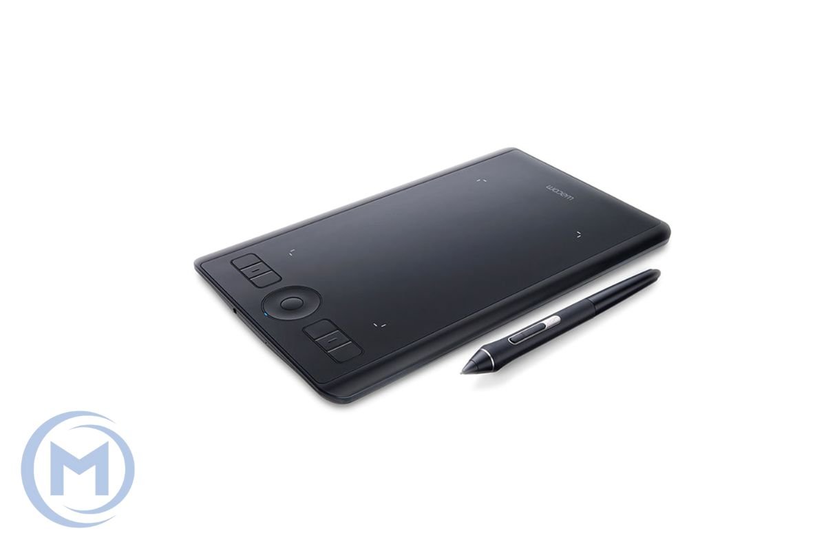 Графический планшет Wacom Intuos Pro Small EN/RU (PTH-460K0B), Разрешение 5080 lpi, Чувствительность к нажатию 2048, 6 программируемых клавиш, Размер 320,1x207,8x11,5 мм, Чёрный											